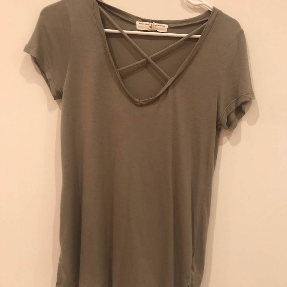 Lace up top